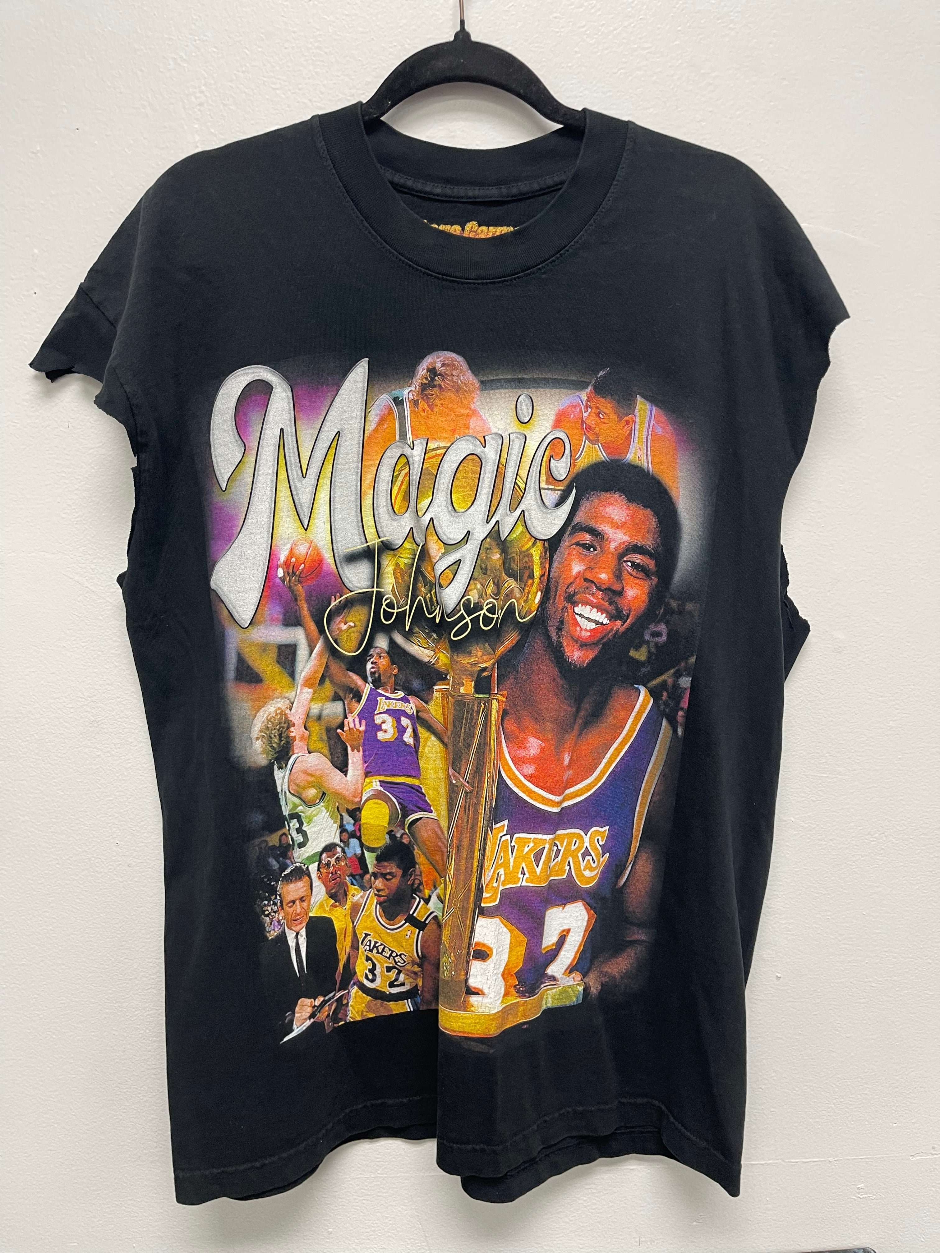 Magic Johnson Rap Tee size Large